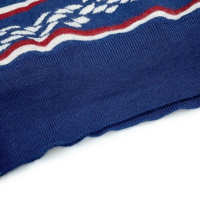 エルメス 半袖ニット カノエH カシミヤ シルク レディースサイズ34 HERMES トップス