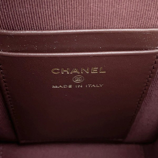 シャネル リュック マトラッセ ココマーク キャビアスキン ミニ AP3753 CHANEL 2way バッグ バックパック 黒