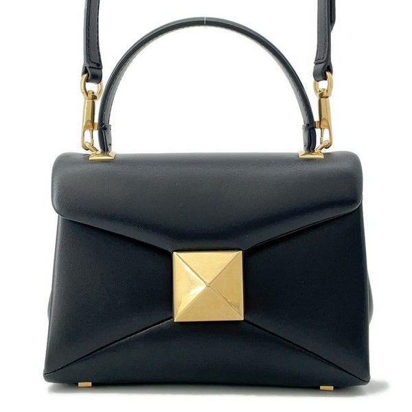 ヴァレンティノ・ガラヴァーニ ハンドバッグ ワンスタッズ ミニ 1W0B0L19HHX VALENTINO 2way 黒