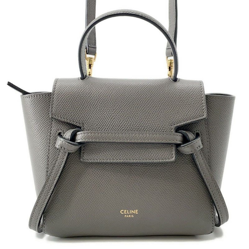 セリーヌ ハンドバッグ ピコ ベルトバッグ レザー 194263 CELINE 2way