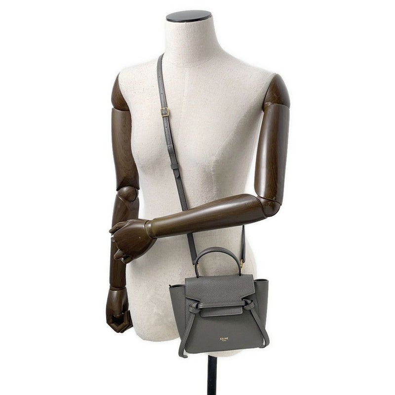 セリーヌ ハンドバッグ ピコ ベルトバッグ レザー 194263 CELINE 2way