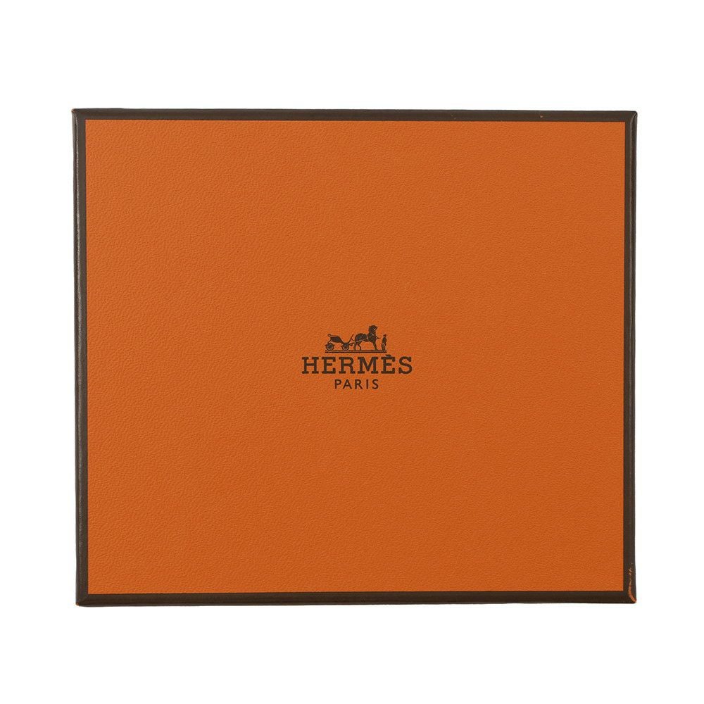 【美品】エルメス グレナン コンパクト 財布 ケース オレンジ K 箱付 HERMES - 【美品】エルメス グレナン コンパクト 財布 コインケース