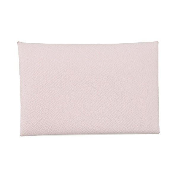 エルメス カードケース カルヴィ ローズダーリン エプソン K刻印 HERMES 名刺入れ