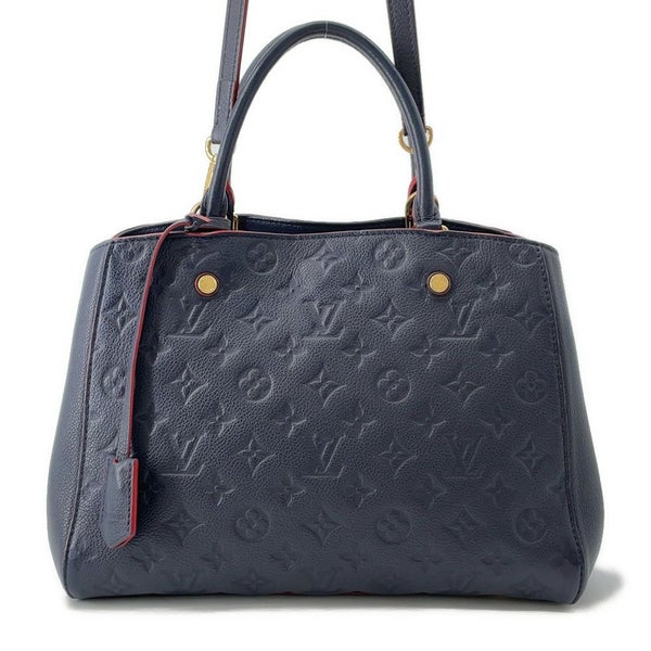 ルイヴィトン ハンドバッグ モノグラム・アンプラント モンテーニュMM  M42746 LOUIS VUITTON 2wayショルダーバッグ