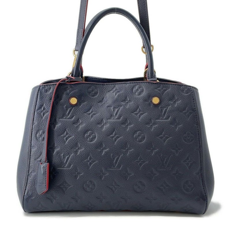 ルイヴィトン ハンドバッグ モノグラム・アンプラント モンテーニュMM  M42746 LOUIS VUITTON 2wayショルダーバッグ