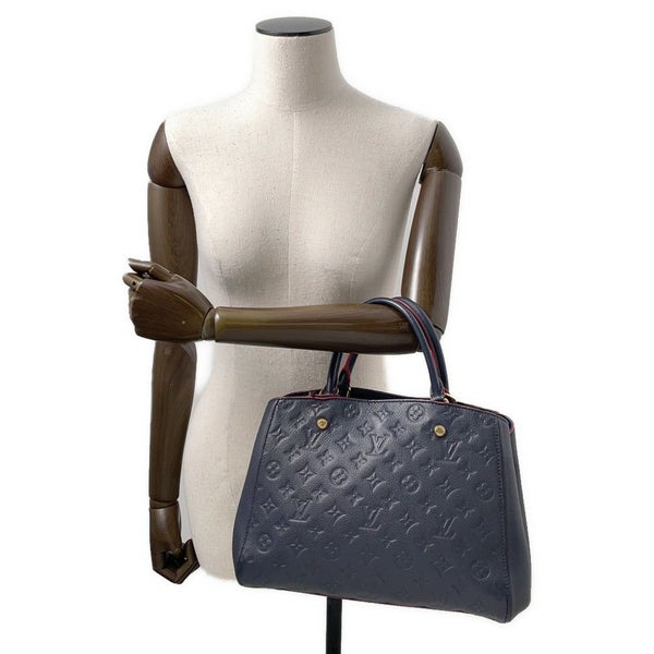 ルイヴィトン ハンドバッグ モノグラム・アンプラント モンテーニュMM  M42746 LOUIS VUITTON 2wayショルダーバッグ