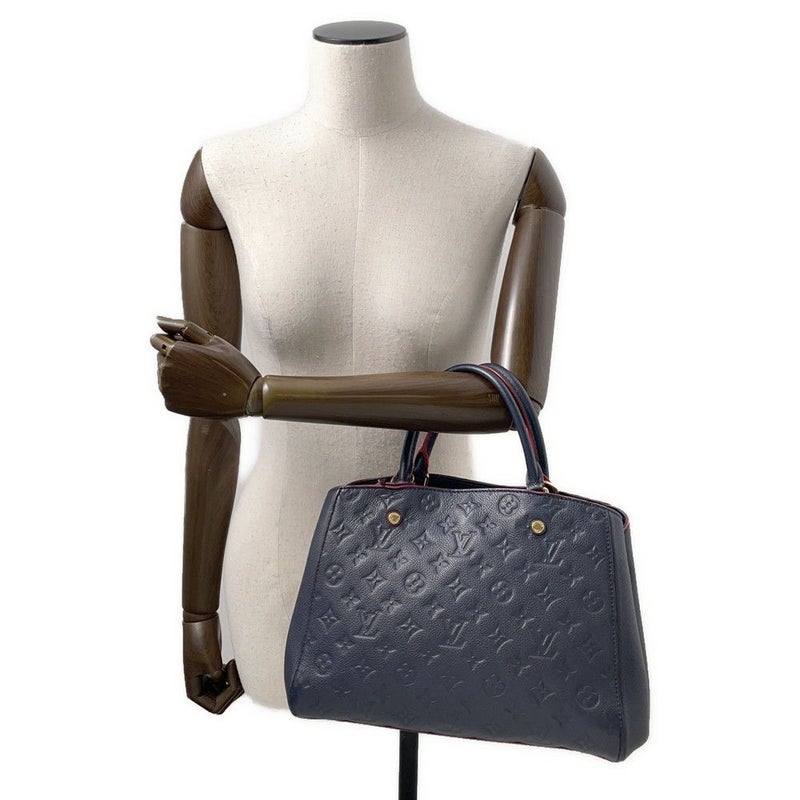 ルイヴィトン ハンドバッグ モノグラム・アンプラント モンテーニュMM  M42746 LOUIS VUITTON 2wayショルダーバッグ