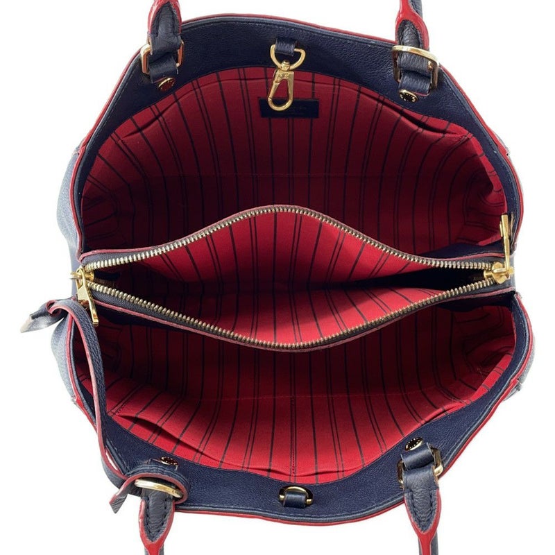 ルイヴィトン ハンドバッグ モノグラム・アンプラント モンテーニュMM  M42746 LOUIS VUITTON 2wayショルダーバッグ