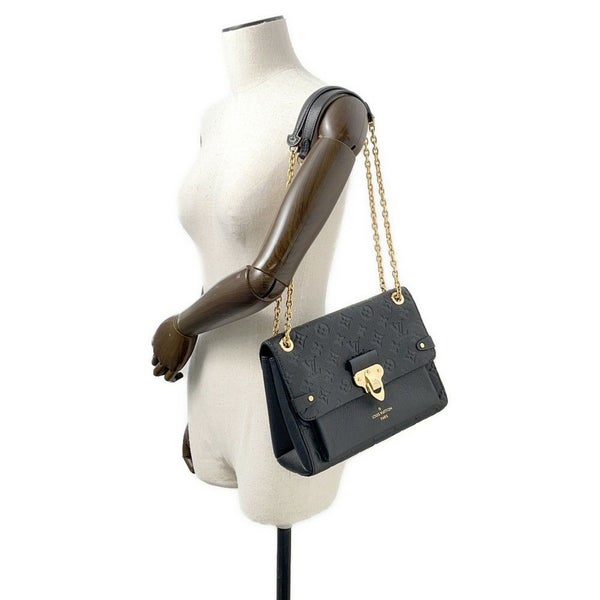 ルイヴィトン チェーンショルダーバッグ モノグラム・アンプラント ヴァヴァンPM M44151 ヴィトン バッグ 黒 ブラック