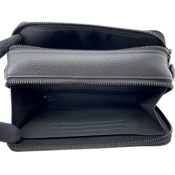 ルイヴィトン ショルダーバッグ グレインカーフレザー/LVアエログラム アルファ・ウェアラブル ウォレット M59161 黒 ブラック