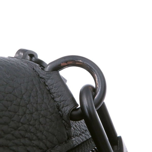 ルイヴィトン ショルダーバッグ グレインカーフレザー/LVアエログラム アルファ・ウェアラブル ウォレット M59161 黒 ブラック