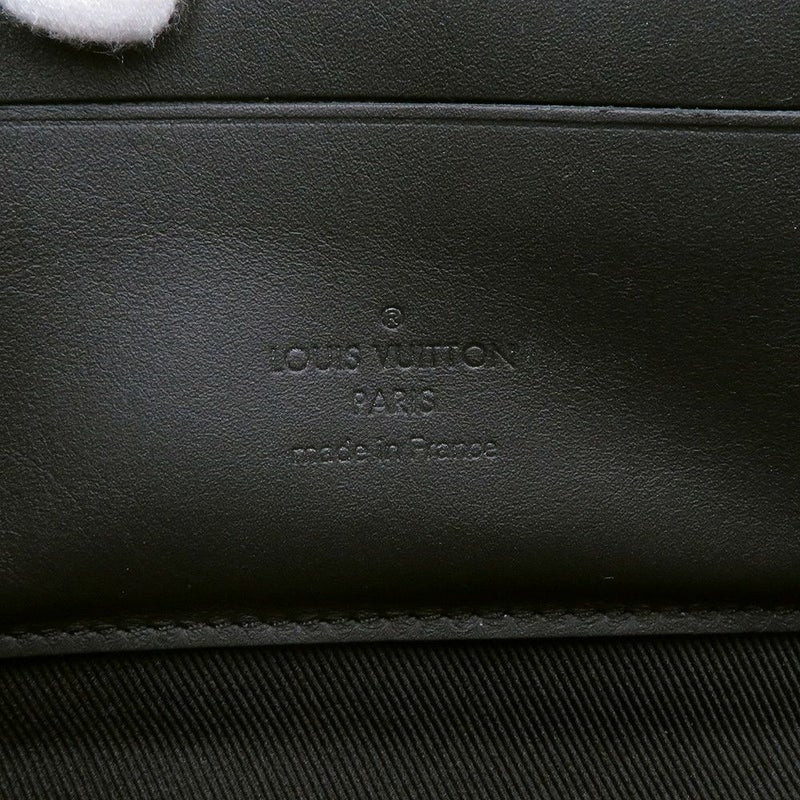 ルイヴィトン ショルダーバッグ グレインカーフレザー/LVアエログラム アルファ・ウェアラブル ウォレット M59161 黒 ブラック