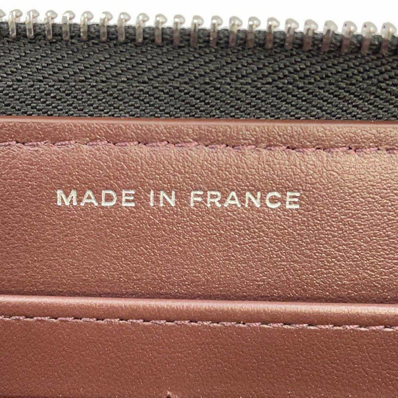 シャネル 長財布 クラシック ロング ジップ ウォレット ココマーク マトラッセ キャビアスキン キルティング AP0242 CHANEL 黒