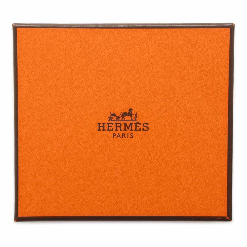 エルメス キーホルダー プティアッシュ ロバ ブルーアンクル/シルバー金具 ヴォーエプソン