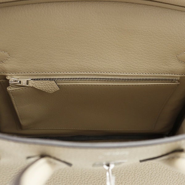 エルメス バーキン25 トレンチ/シルバー金具 トゴ K刻印 HERMES Birkin ハンドバッグ