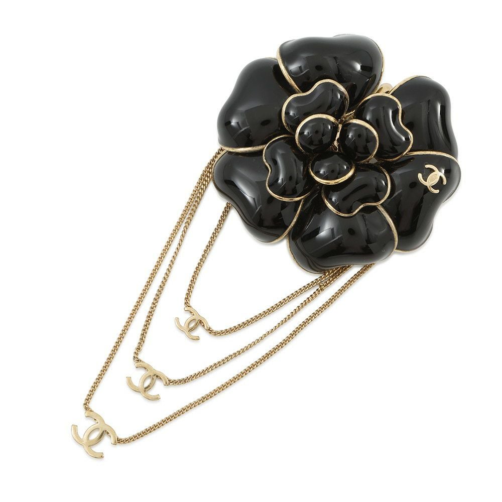 シャネル ブローチ ココマーク カメリア チェーン CHANEL アクセサリー