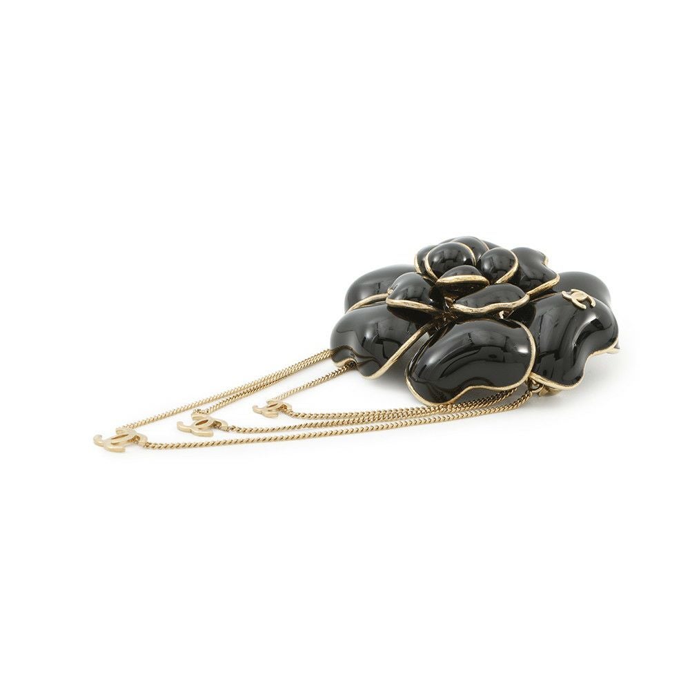 シャネル ブローチ ココマーク カメリア チェーン CHANEL アクセサリー