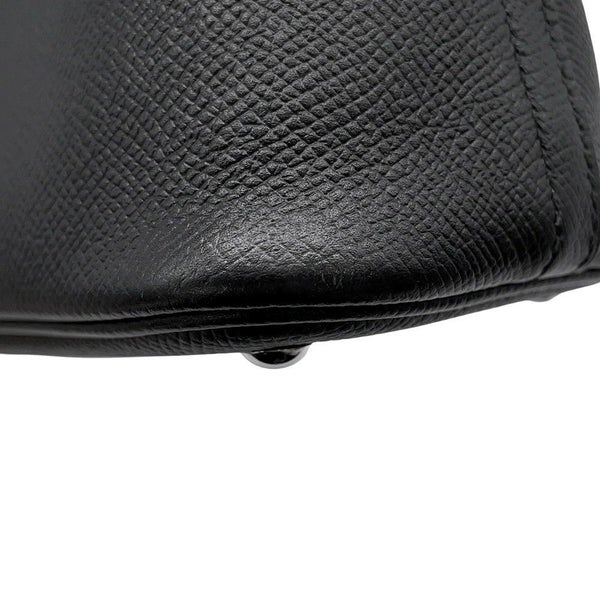 エルメス ハンドバッグ ボリード27 ブラック/シルバー金具 エプソン X刻印 2wayショルダー 黒