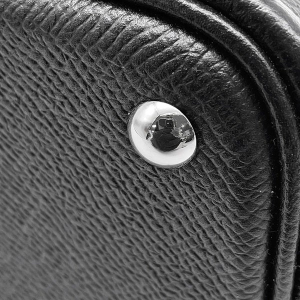 エルメス ハンドバッグ ボリード27 ブラック/シルバー金具 エプソン X刻印 2wayショルダー 黒