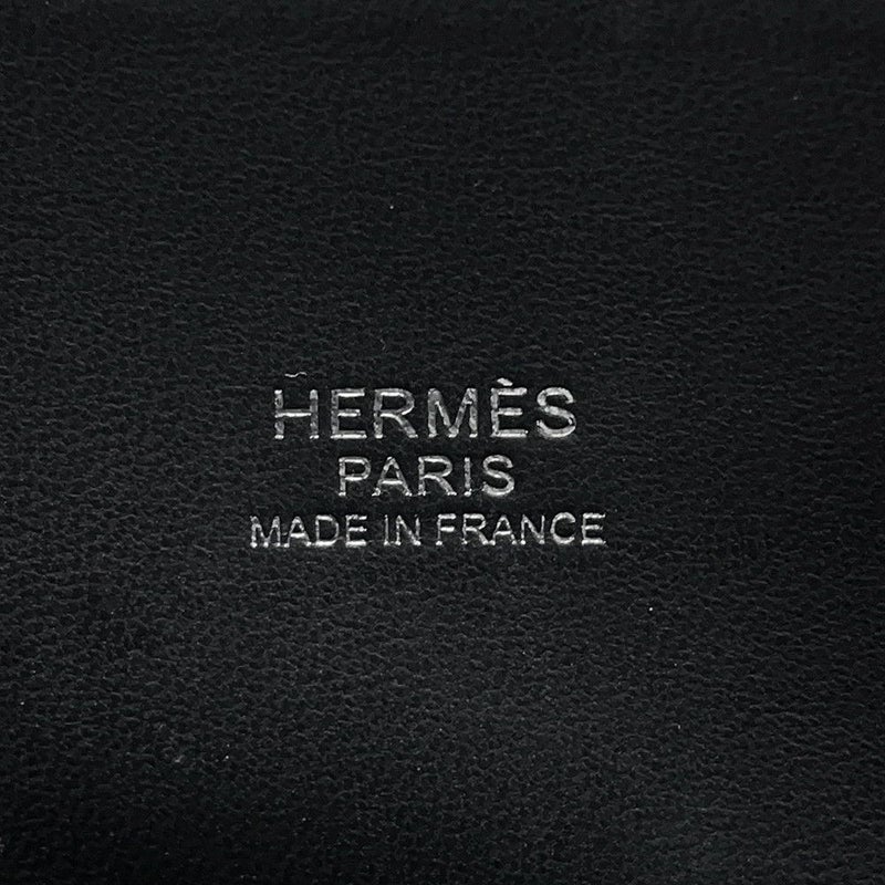 エルメス ハンドバッグ ボリード27 ブラック/シルバー金具 エプソン X刻印 2wayショルダー 黒