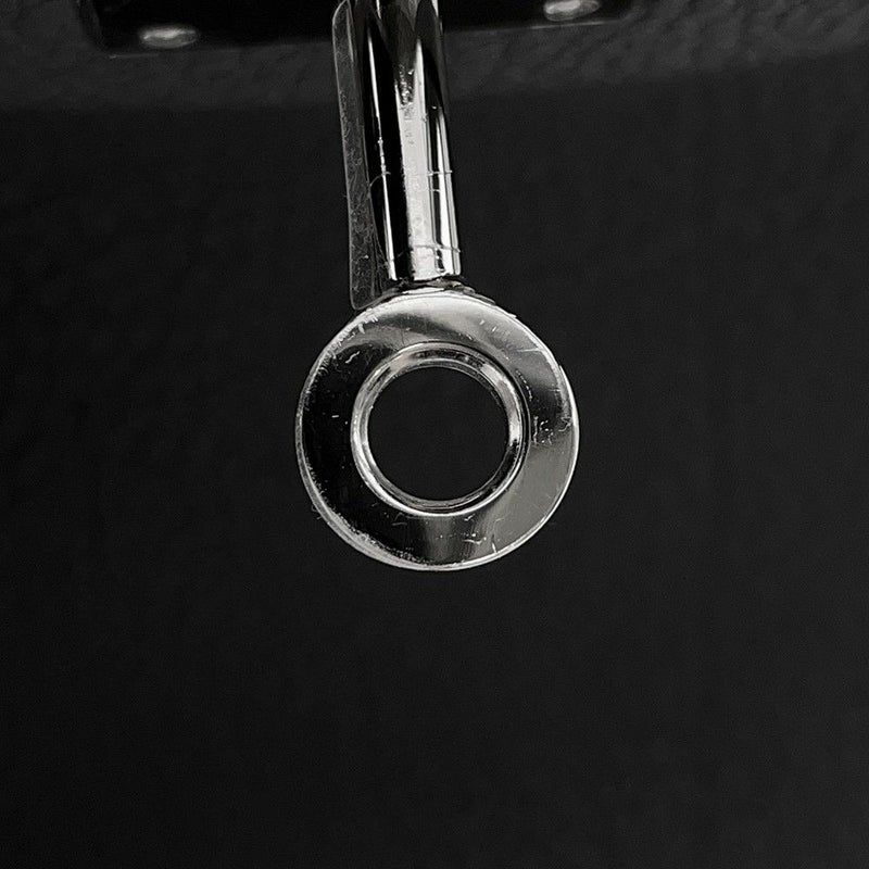 エルメス バーキン30 ブラック/シルバー金具 トゴ T刻印 HERMES Birkin ハンドバッグ 黒