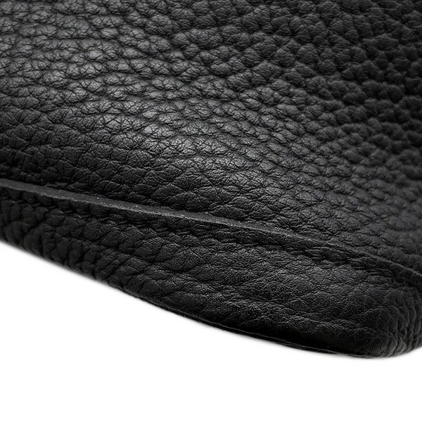 エルメス トートバッグ ガーデンパーティPM ブラック/シルバー金具 ネゴンダ C刻印 黒