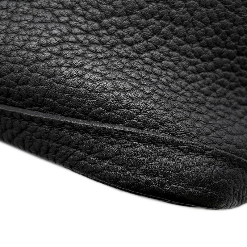 エルメス トートバッグ ガーデンパーティPM ブラック/シルバー金具 ネゴンダ C刻印 黒