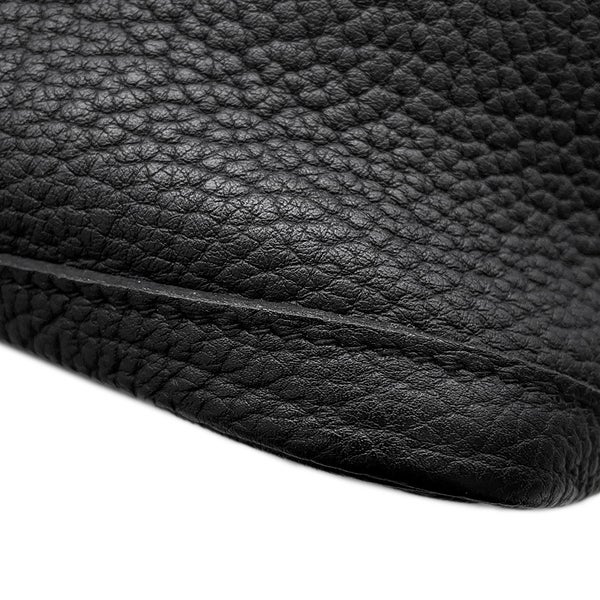 エルメス トートバッグ ガーデンパーティPM ブラック/シルバー金具 ネゴンダ C刻印 黒