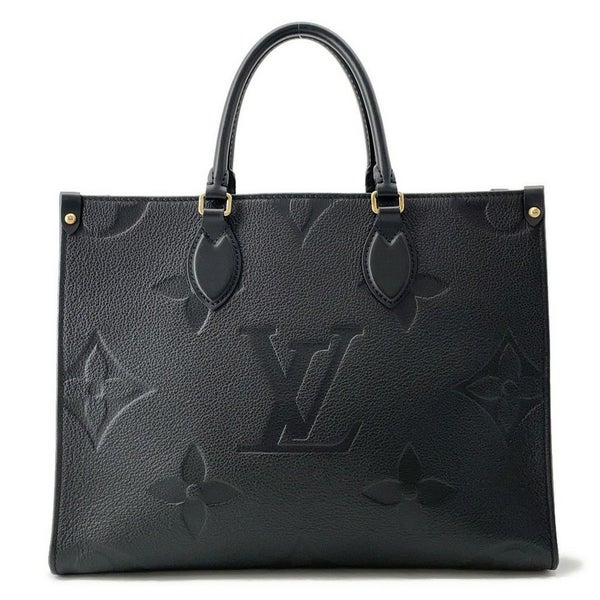 ルイヴィトン トートバッグ モノグラム・アンプラント オンザゴーMM M45595 2way ブラック 黒