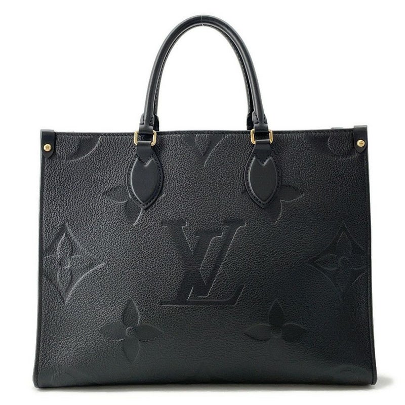 ルイヴィトン トートバッグ モノグラム・アンプラント オンザゴーMM M45595 2way ブラック 黒