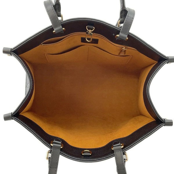 ルイヴィトン トートバッグ モノグラム・アンプラント オンザゴーMM M45595 2way ブラック 黒