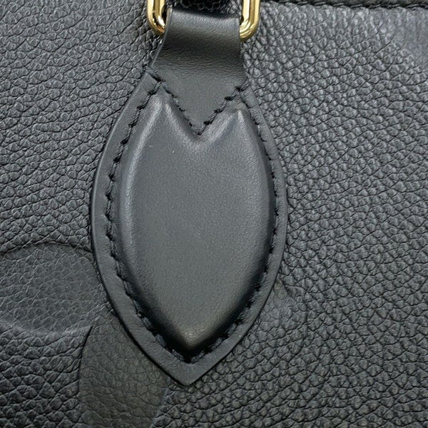 ルイヴィトン トートバッグ モノグラム・アンプラント オンザゴーMM M45595 2way ブラック 黒