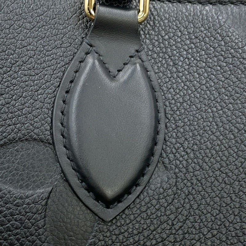 ルイヴィトン トートバッグ モノグラム・アンプラント オンザゴーMM M45595 2way ブラック 黒