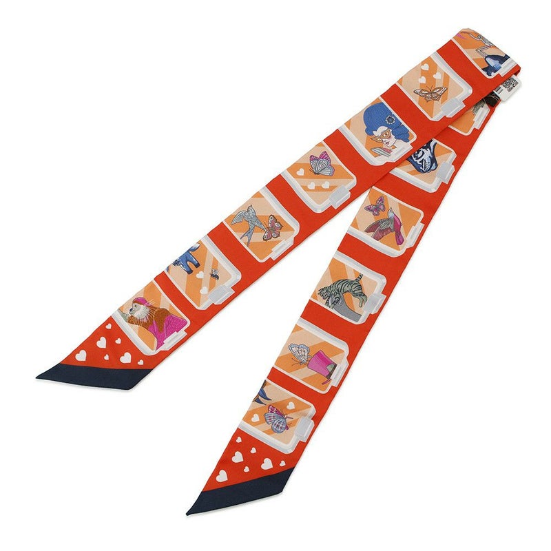 エルメス スカーフ ツイリー エルメス ストーリー HERMES STORY HERMES シルクツイル 2023秋冬