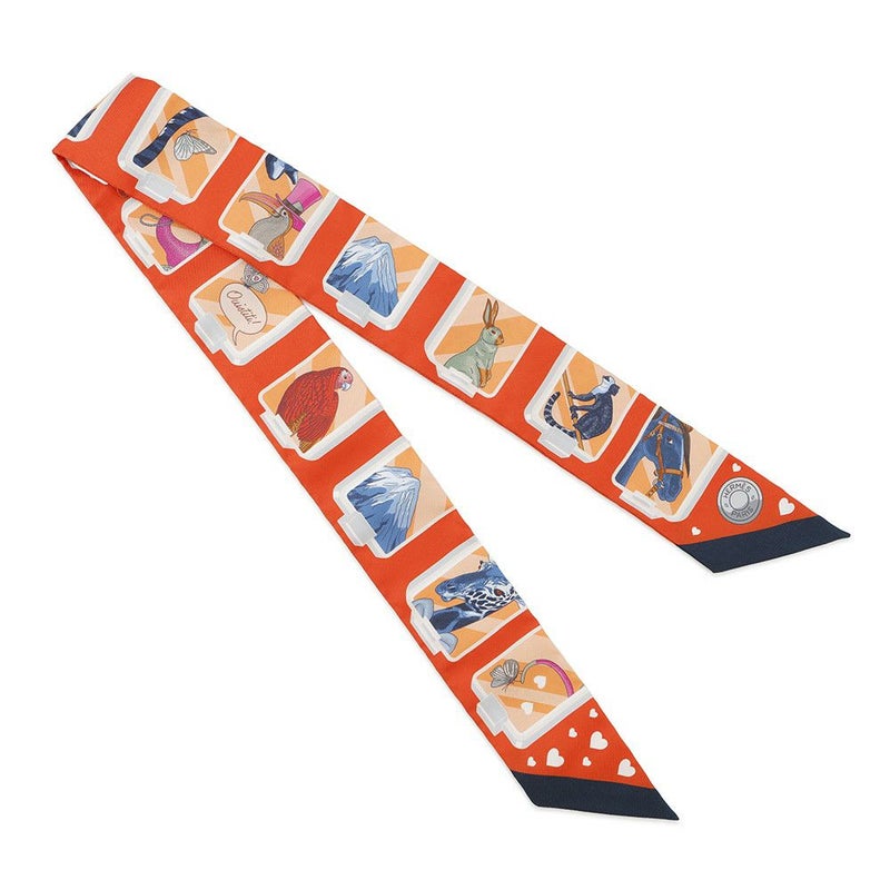 エルメス スカーフ ツイリー エルメス ストーリー HERMES STORY HERMES シルクツイル 2023秋冬