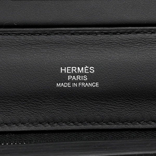 エルメス 24/24 サック ヴァンキャトル ミニ ブラック/シルバー金具 ヴォリュプト/スイフト K刻印 2wayショルダー 黒