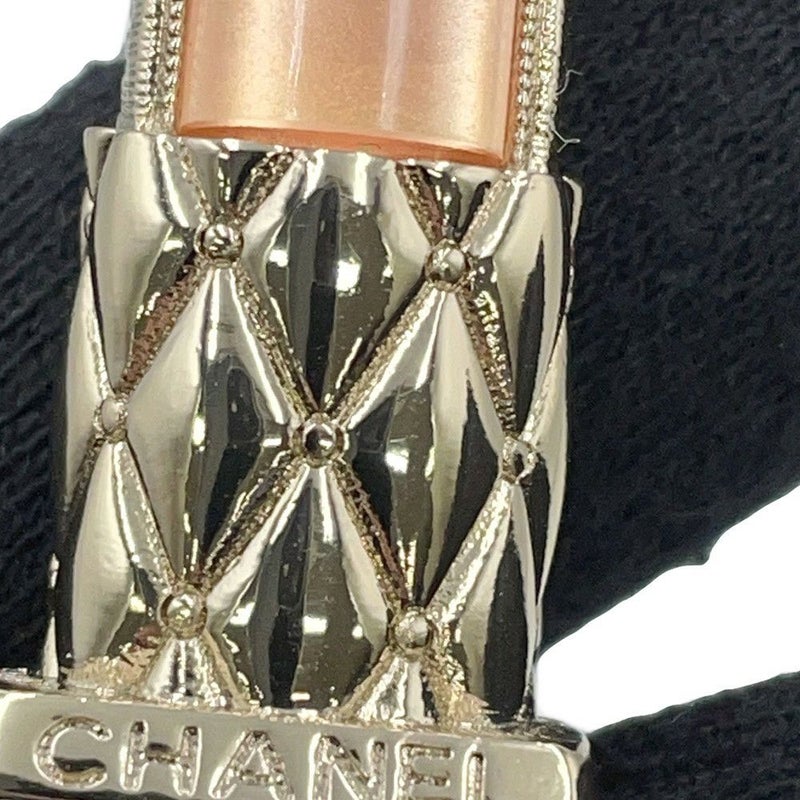 シャネル ブローチ ココマーク リップスティックモチーフ ラインストーン A22 V AB7677 CHANEL 口紅 アクセサリー