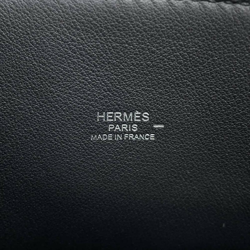 エルメス ボリード1923 30 スマイル ブラック/シルバー金具 タデラクト/リザード Y刻印 2way 黒