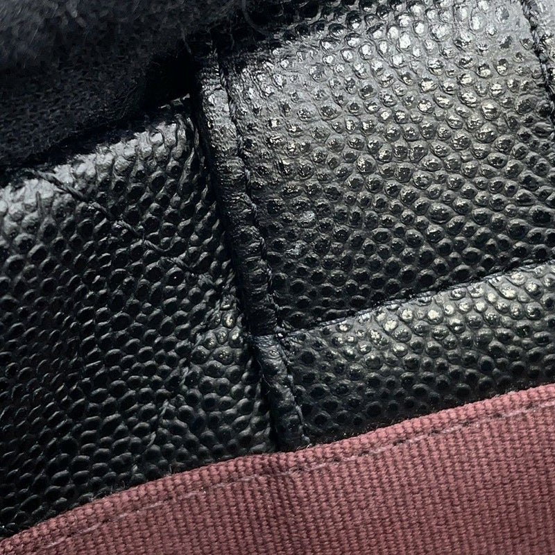 シャネル チェーンショルダーバッグ マトラッセ ココマーク タイムレスクラシックライン チェーンクラッチ キャビアスキン AP4423 黒