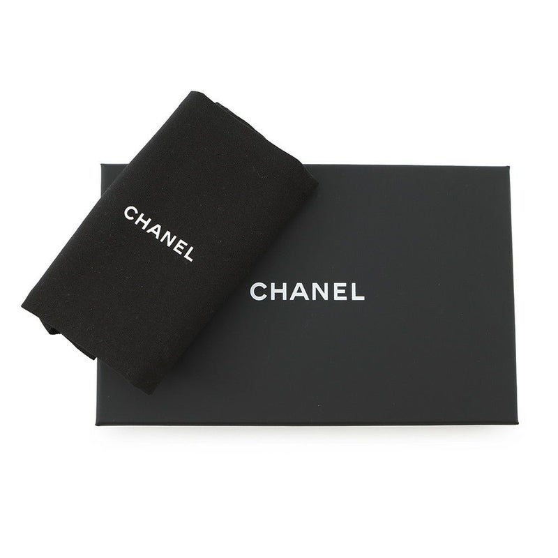 シャネル ミニポーチ マトラッセ スター ココマーク ソフトキャビアスキン AP4811 CHANEL コインケース 小銭入れ 黒