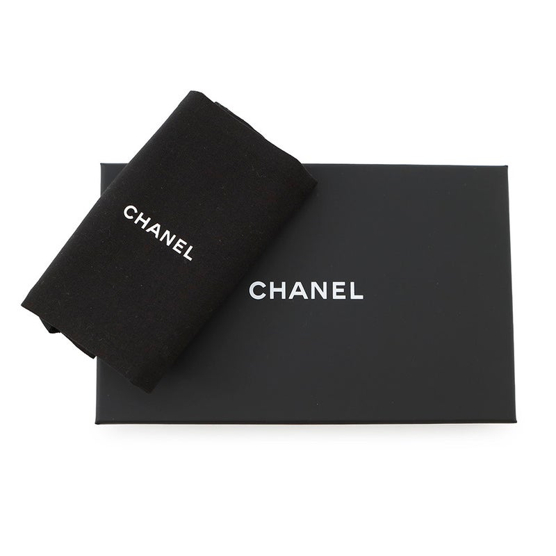 シャネル ミニポーチ マトラッセ スター ココマーク ソフトキャビアスキン AP4811 CHANEL コインケース 小銭入れ 黒