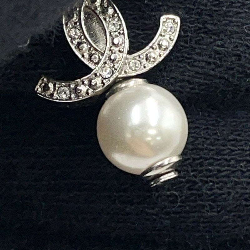 シャネル イヤリング ココマーク スター フェイクパール ラインストーン B20P AB3520 CHANEL アクセサリー