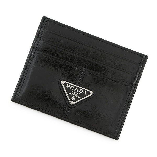 プラダ カードケース ソフトルックスレザー 2MC025 PRADA 財布 黒