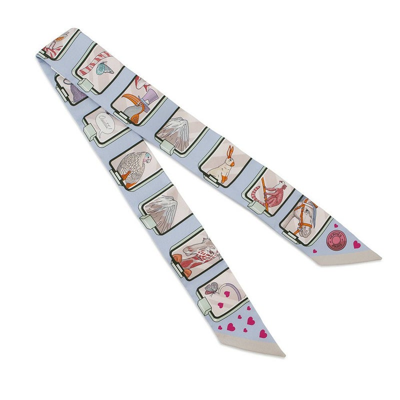 エルメス スカーフ ツイリー エルメス ストーリー HERMES STORY HERMES シルクツイル 2023秋冬