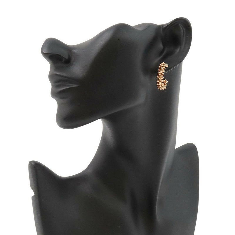 カルティエ ピアス クラッシュ ドゥ カルティエ イヤリング SM スモールモデル K18PGピンクゴールド B8301415 Cartier ジュエリー