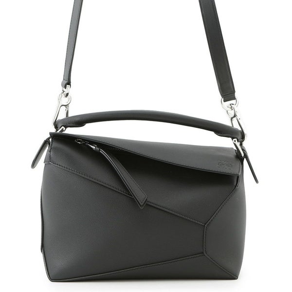 ロエベ ハンドバッグ パズルエッジ スモール クラシックカーフレザー A510P60X41 LOEWE 2way 黒