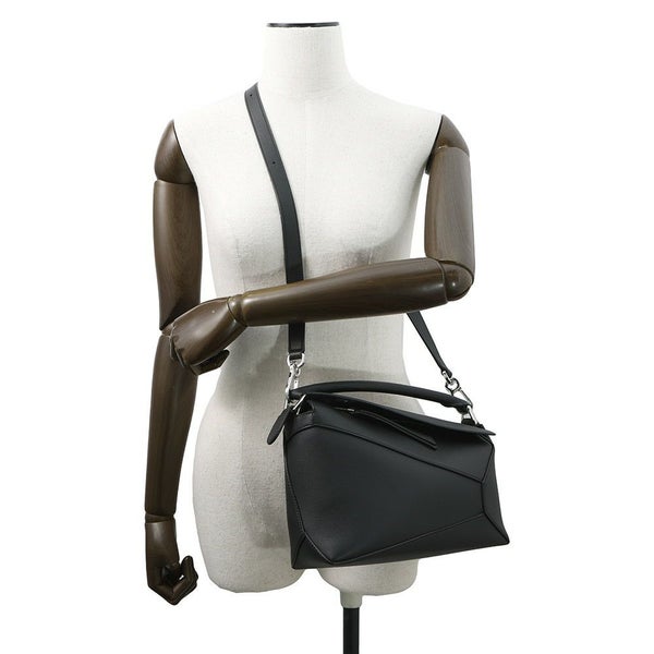 ロエベ ハンドバッグ パズルエッジ スモール クラシックカーフレザー A510P60X41 LOEWE 2way 黒