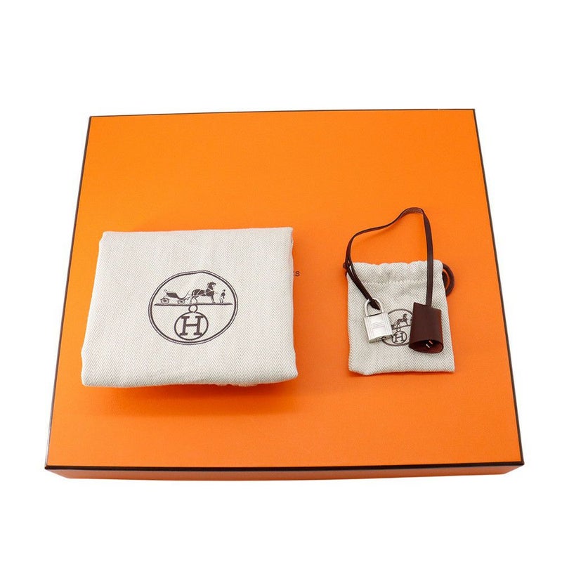 エルメス エールバッグジップPM ルトゥルネ フランボワーズ/ルージュアッシュ/ホワイト/シルバー金具 ヴァッシュハンター/トワルキャドリーユ U刻印