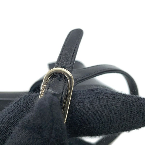 シャネル サンダル ココマーク ヒールサンダル フェイクパール レザー レディースサイズ38C G32699 靴 黒