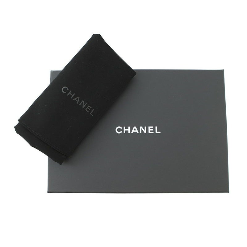 シャネル チェーンウォレット クラシック マトラッセ ココマーク キャビアスキン AP0250 CHANEL 財布 ブラック 黒